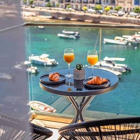 Stylish Seafront Spinola Apartment Saint Julian's Eksteriør billede